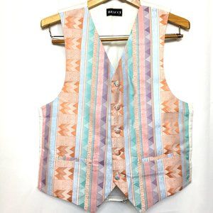 80’s Bracci Southwestern Formal Vest  VTG